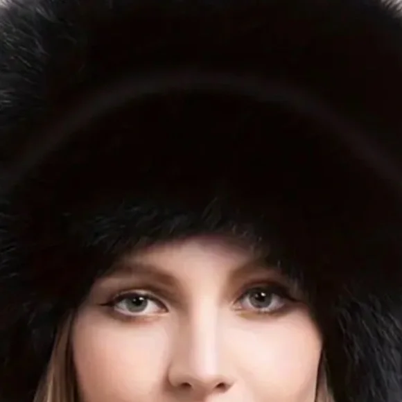 Elegant Black Faux Fur Hat for Women - Picture 4 of 6